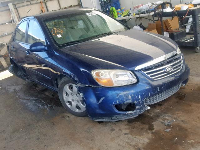 KNAFE121175467977 - 2007 KIA SPECTRA EX BLUE photo 1