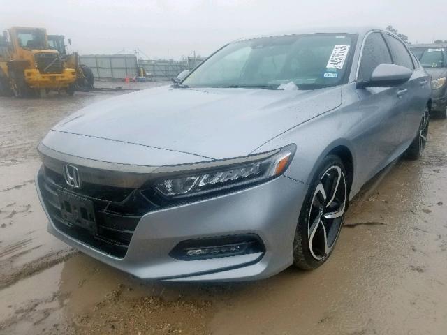 1HGCV1F37JA158922 - 2018 HONDA ACCORD SPO SILVER photo 2