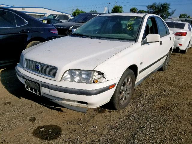 YV1VS255XYF555010 - 2000 VOLVO S40 WHITE photo 2