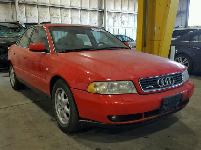 WAUED28D6XA269067 - 1999 AUDI A4 2.8 QUA RED photo 1