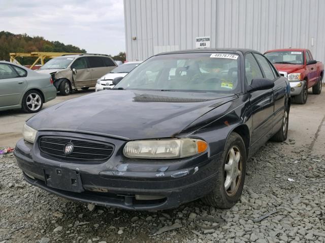 2G4WB55K321147041 - 2002 BUICK REGAL LS CHARCOAL photo 2