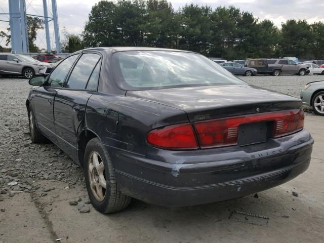 2G4WB55K321147041 - 2002 BUICK REGAL LS CHARCOAL photo 3