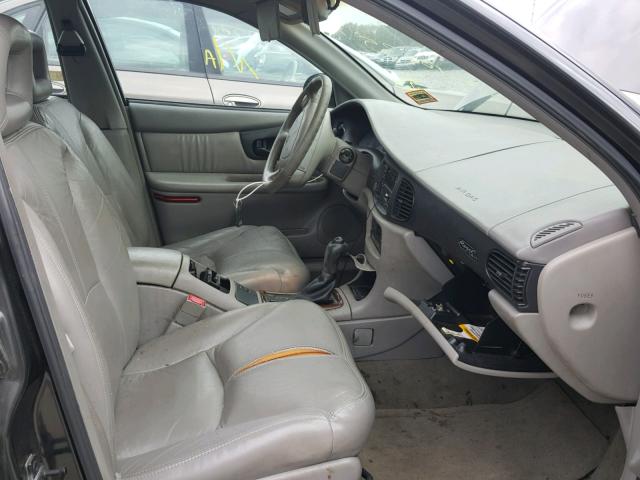 2G4WB55K321147041 - 2002 BUICK REGAL LS CHARCOAL photo 5