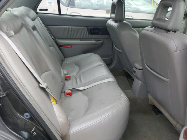 2G4WB55K321147041 - 2002 BUICK REGAL LS CHARCOAL photo 6