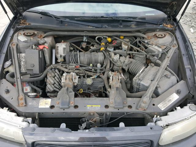 2G4WB55K321147041 - 2002 BUICK REGAL LS CHARCOAL photo 7