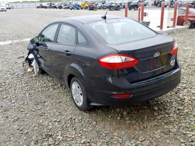 3FADP4AJ8FM145049 - 2015 FORD FIESTA S BLACK photo 3