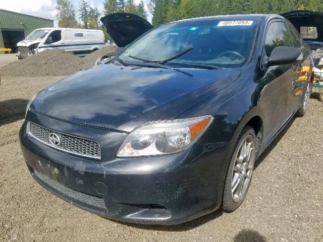 JTKDE177960092237 - 2006 TOYOTA SCION TC შავი ფოტო 2