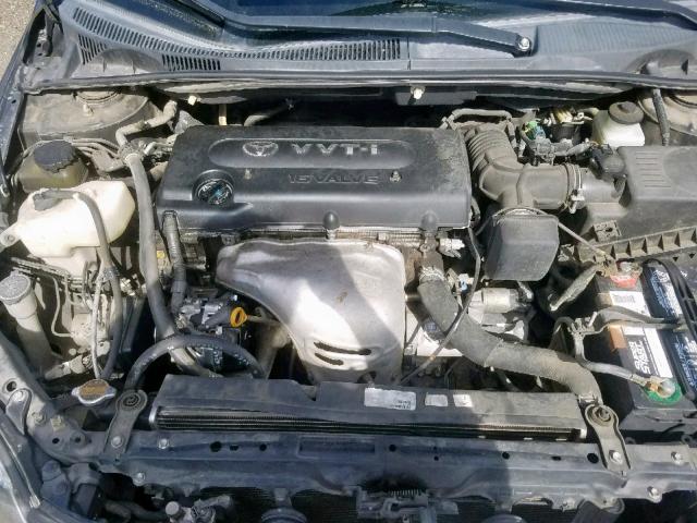 JTKDE177960092237 - 2006 TOYOTA SCION TC შავი ფოტო 7