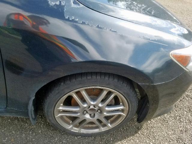 JTKDE177960092237 - 2006 TOYOTA SCION TC შავი ფოტო 9