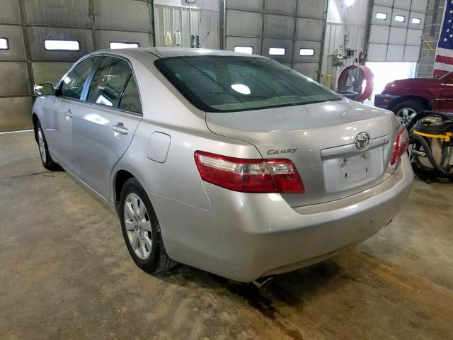 4T1BK46K89U093421 - 2009 TOYOTA CAMRY SE SILVER photo 3