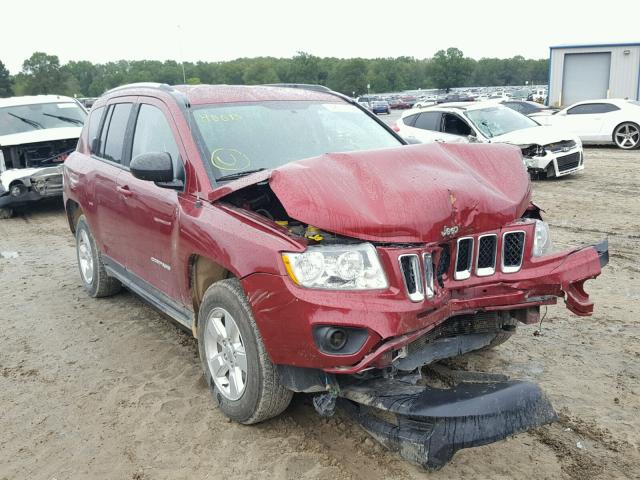 1C4NJCBA9ED750135 - 2014 JEEP COMPASS SP 栗色 照片 1