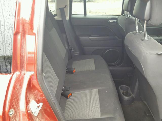 1C4NJCBA9ED750135 - 2014 JEEP COMPASS SP 栗色 照片 6