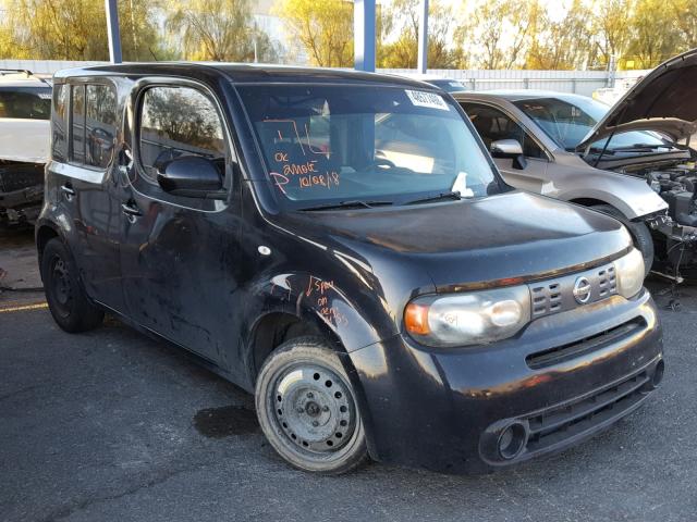 JN8AZ2KR4AT151381 - 2010 NISSAN CUBE BASE BLACK photo 1