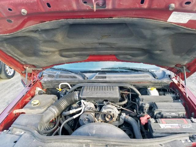 1J8HG48K76C303921 - 2006 JEEP COMMANDER 红色 照片 7