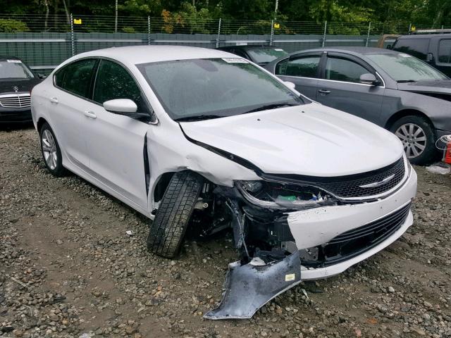 1C3CCCAB8FN586923 - 2015 CHRYSLER 200 LIMITE WHITE photo 1