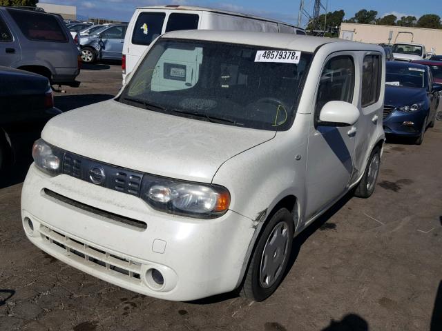 JN8AZ28R99T102499 - 2009 NISSAN CUBE BASE WHITE photo 2