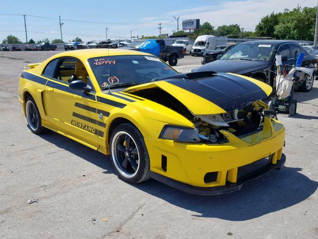 1FAFP42XX3F437194 - 2003 FORD MUSTANG GT YELLOW photo 1