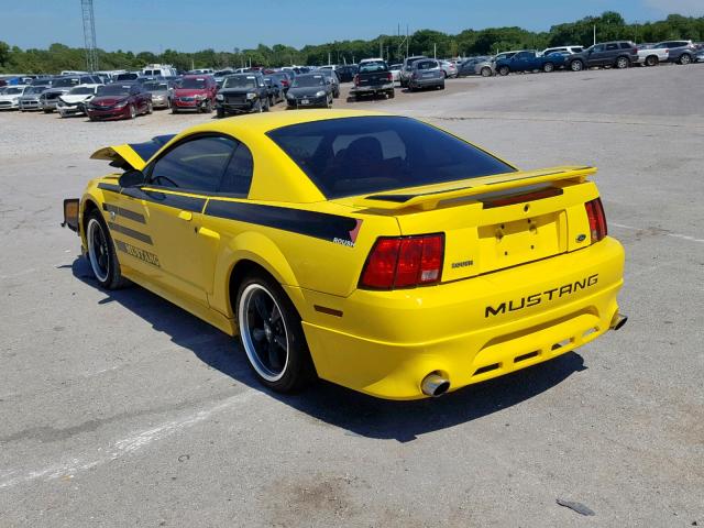 1FAFP42XX3F437194 - 2003 FORD MUSTANG GT YELLOW photo 3