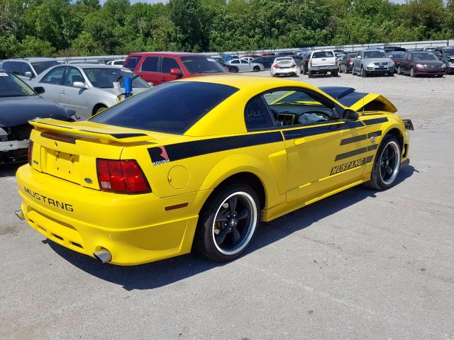 1FAFP42XX3F437194 - 2003 FORD MUSTANG GT YELLOW photo 4