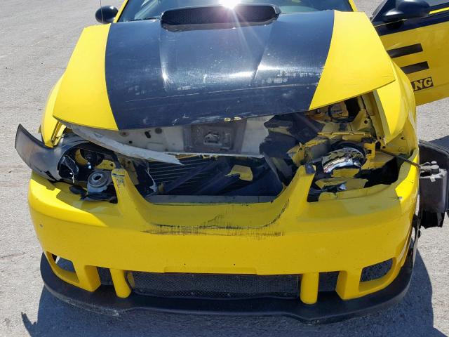 1FAFP42XX3F437194 - 2003 FORD MUSTANG GT YELLOW photo 7