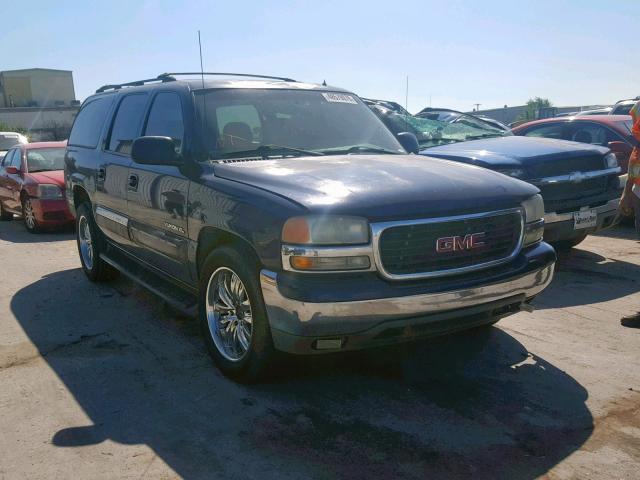 1GKFK16Z42J105349 - 2002 GMC YUKON XL K BLUE photo 1