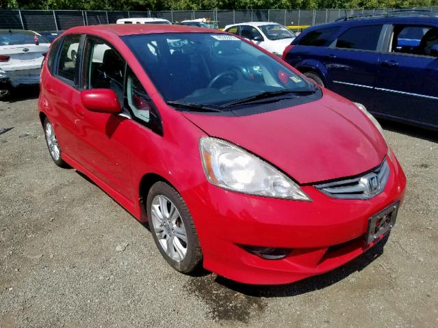 JHMGE87459S061559 - 2009 HONDA FIT SPORT RED photo 1