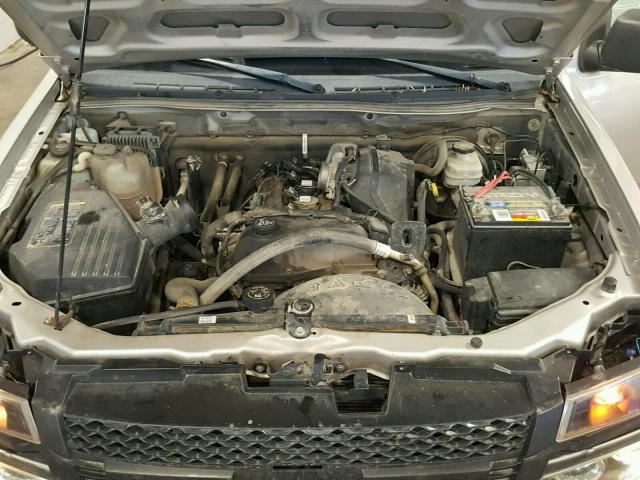 1GCCS198958287272 - 2005 CHEVROLET COLORADO SILVER photo 7