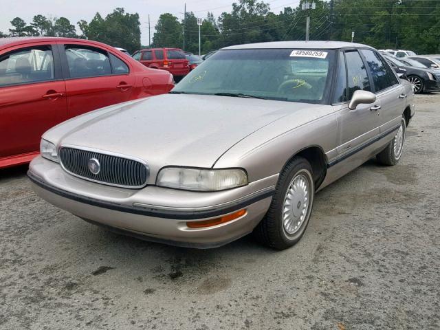 1G4HP52K2VH412967 - 1997 BUICK LESABRE CU SILVER photo 2