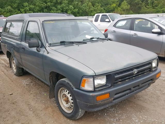 4TARN81A6PZ144605 - 1993 TOYOTA PICKUP 1/2 GREEN photo 1