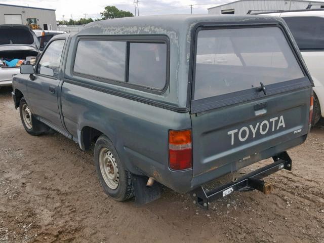 4TARN81A6PZ144605 - 1993 TOYOTA PICKUP 1/2 GREEN photo 3