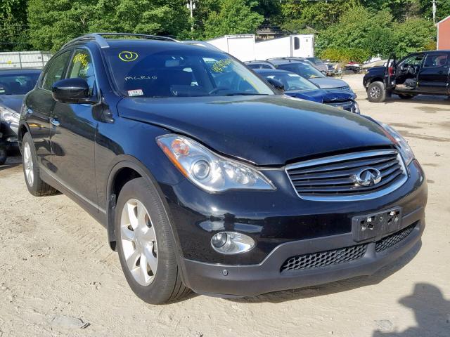 JN1AJ0HR8AM758010 - 2010 INFINITI EX35 BASE BLACK photo 1