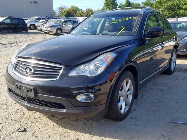 JN1AJ0HR8AM758010 - 2010 INFINITI EX35 BASE BLACK photo 2