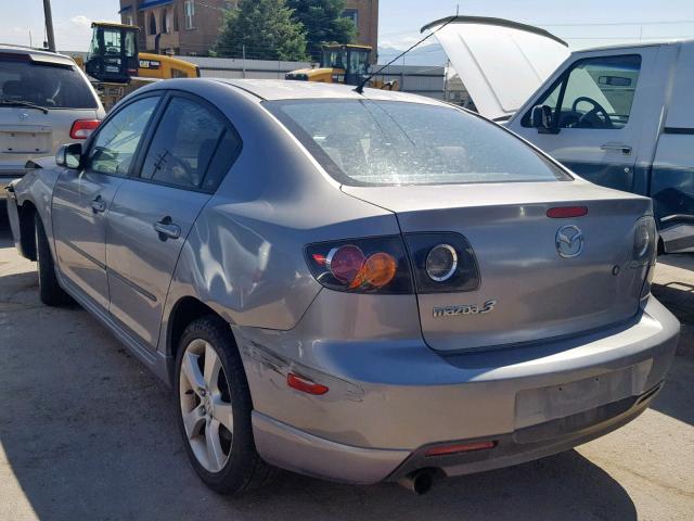 JM1BK123541100269 - 2004 MAZDA 3 S SILVER photo 3