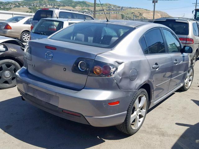 JM1BK123541100269 - 2004 MAZDA 3 S SILVER photo 4