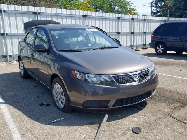 KNAFU4A29C5509465 - 2012 KIA FORTE EX BROWN photo 1