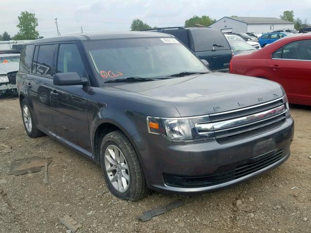 2FMGK5B88GBA17769 - 2016 FORD FLEX SE GRAY photo 1