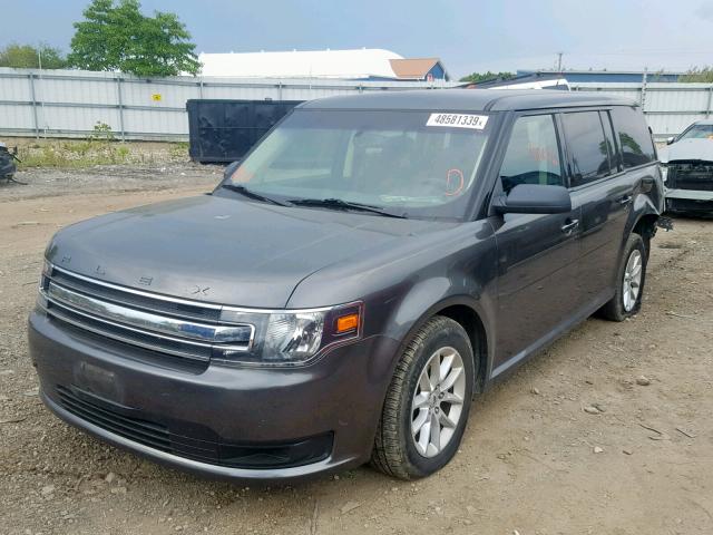 2FMGK5B88GBA17769 - 2016 FORD FLEX SE GRAY photo 2