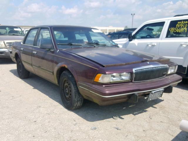 1G4AG55M7T6449763 - 1996 BUICK CENTURY SP MAROON photo 1