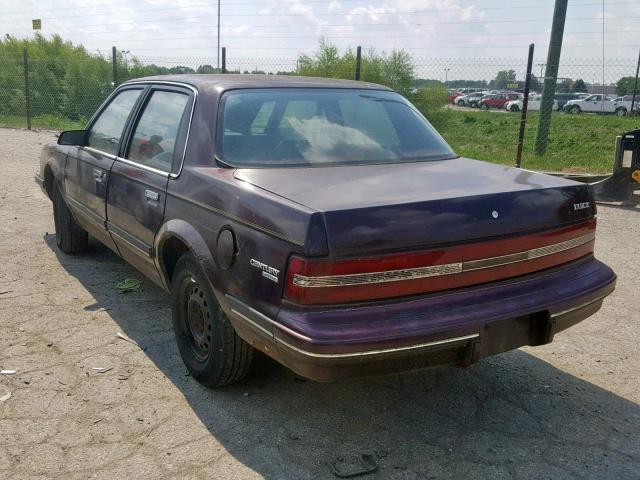 1G4AG55M7T6449763 - 1996 BUICK CENTURY SP MAROON photo 3