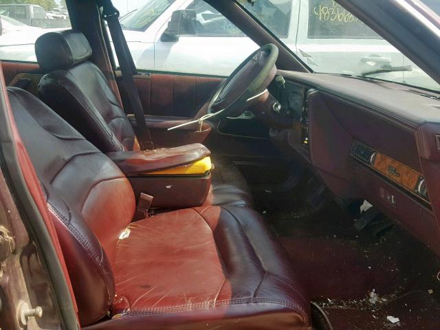 1G4AG55M7T6449763 - 1996 BUICK CENTURY SP MAROON photo 5