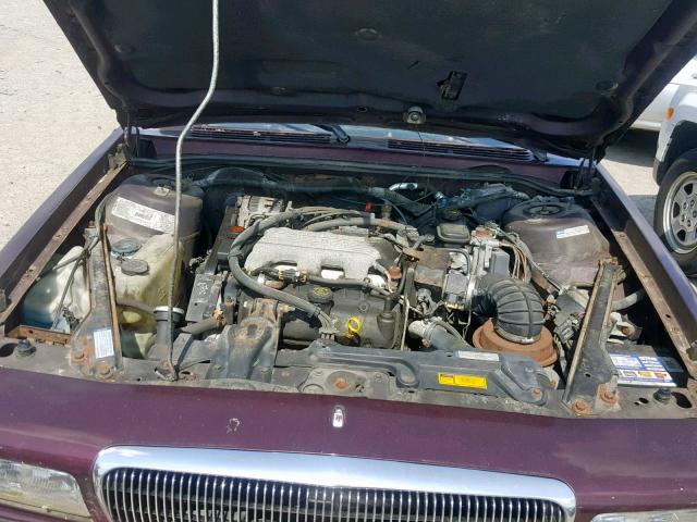 1G4AG55M7T6449763 - 1996 BUICK CENTURY SP MAROON photo 7