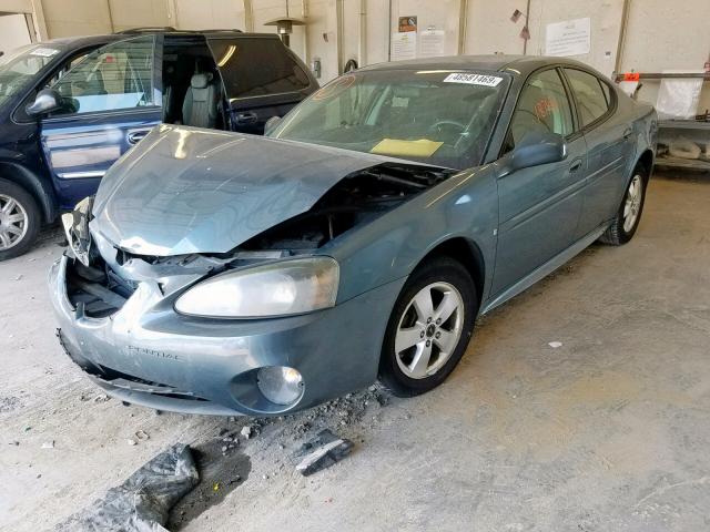 2G2WP552961120698 - 2006 PONTIAC GRAND PRIX BLUE photo 2