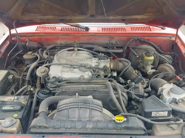 JT4VN13D4N5073085 - 1992 TOYOTA PICKUP 1/2 RED photo 7