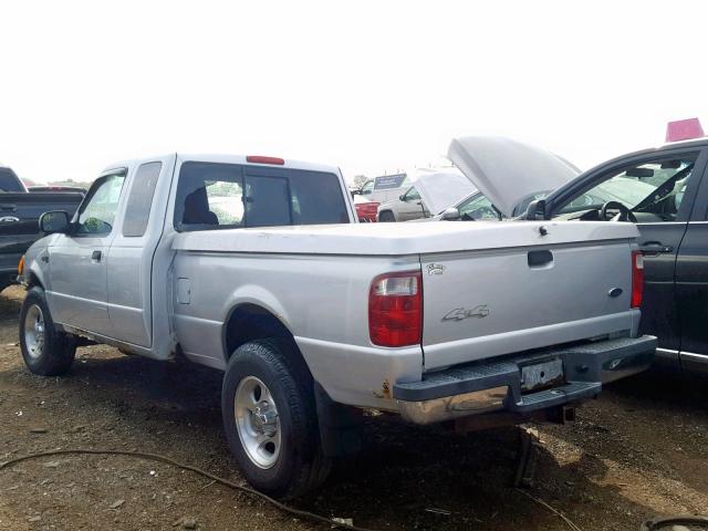 1FTZR45E44PB16033 - 2004 FORD RANGER SUP SILVER photo 3