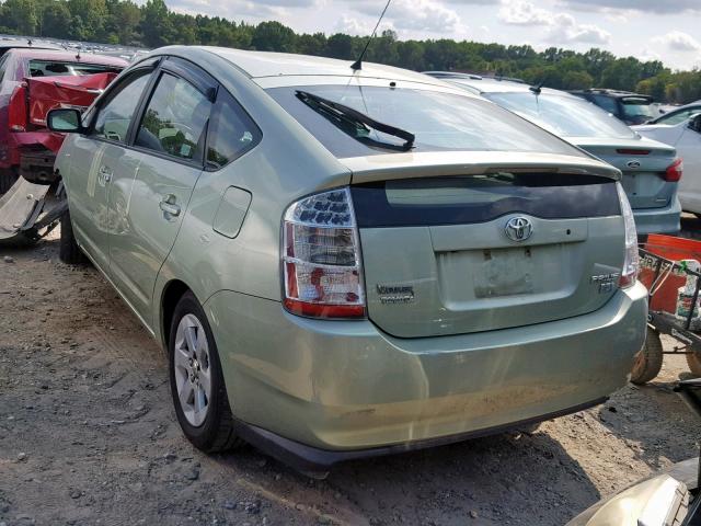 JTDKB20U493482775 - 2009 TOYOTA PRIUS GREEN photo 3