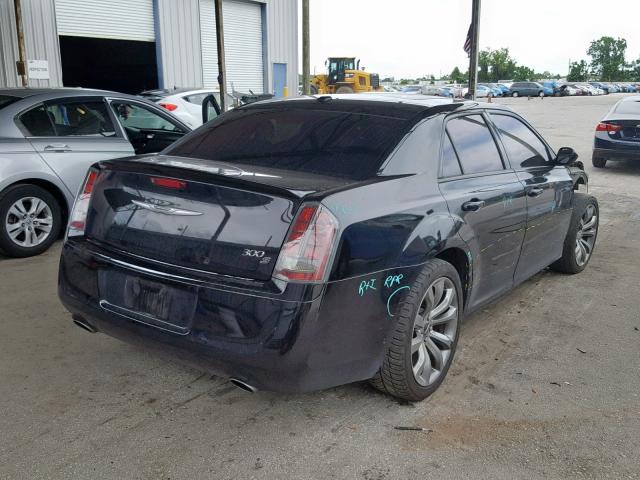 2C3CCABGXEH344964 - 2014 CHRYSLER 300 S BLACK photo 4