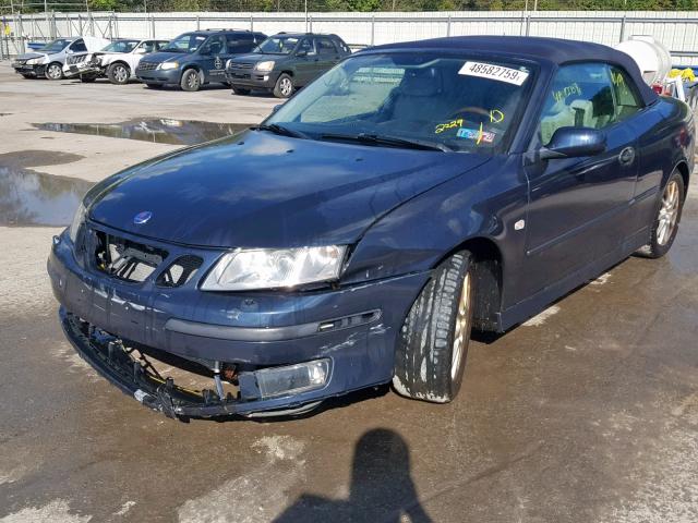 YS3FD79Y946001658 - 2004 SAAB 9-3 ARC BLUE photo 2