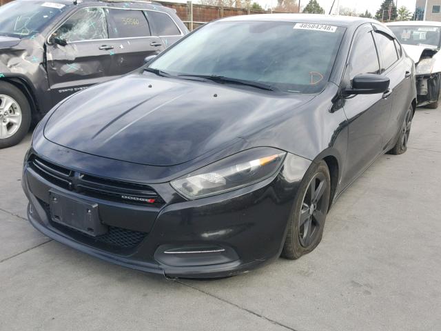 1C3CDFBB1FD212446 - 2015 DODGE DART SXT BLACK photo 2