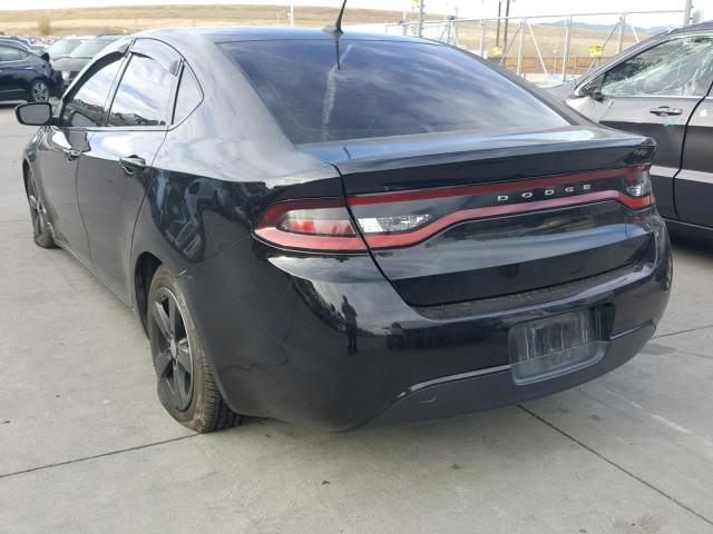 1C3CDFBB1FD212446 - 2015 DODGE DART SXT BLACK photo 3