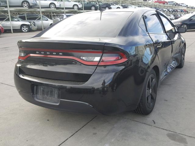 1C3CDFBB1FD212446 - 2015 DODGE DART SXT BLACK photo 4